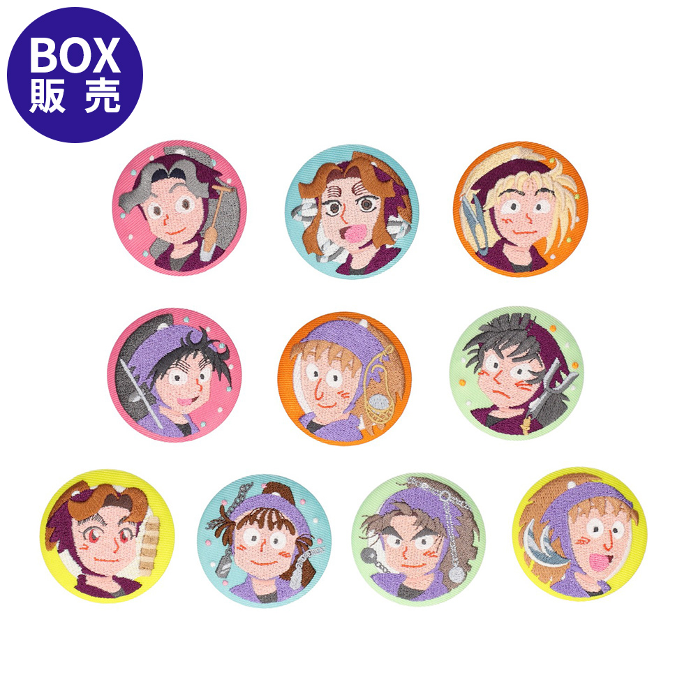 忍たま乱太郎 刺繍缶バッジコレクション（刺繍記章収集第二の段