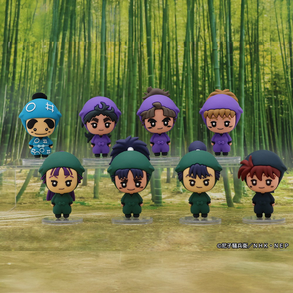 1BOX にょきんと マスコット フィギュア 忍たま乱太郎 Vol.2 全8種 忍たま乱太郎 にょきんと Vol.2 (全8種)|NHK キャラクターショップ