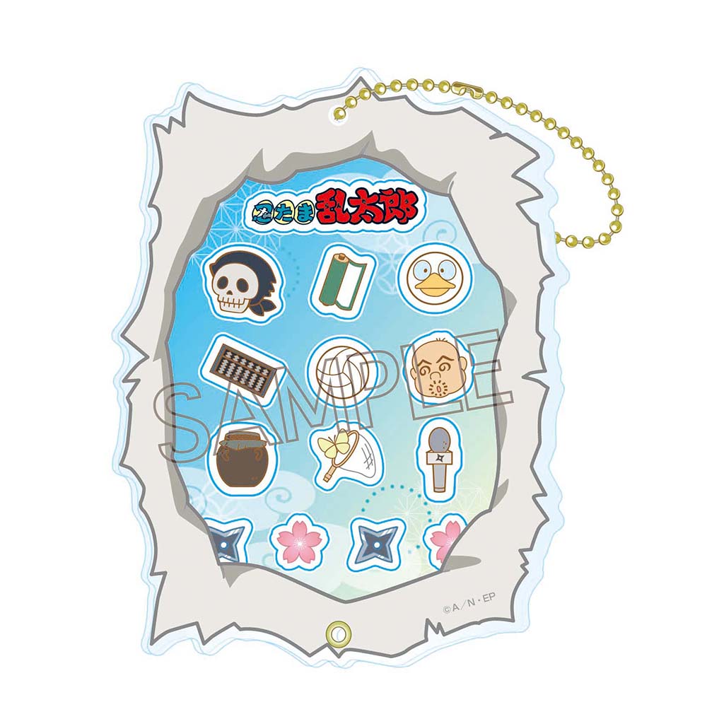 忍たま乱太郎　かしゃかしゃマスコット　セット 忍たま乱太郎 カシャカシャマスコット 発売! キャラの組み合わせ