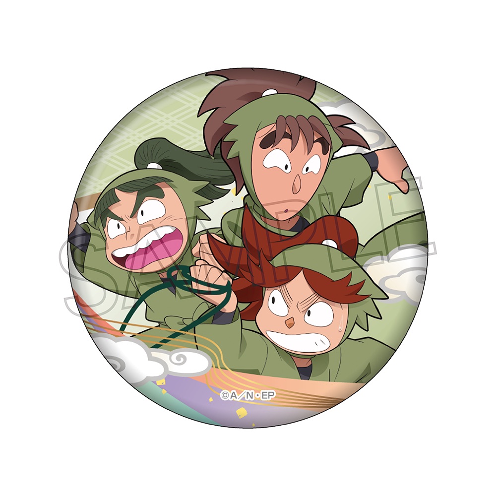 忍たま乱太郎 缶バッジ いろはの段 富松＆神崎＆次屋 | NHK