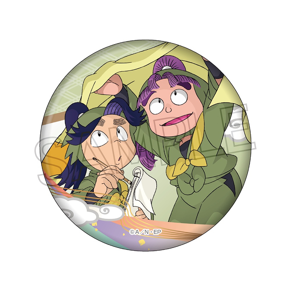 忍たま乱太郎 缶バッジ いろはの段 浦風＆三反田 | NHK キャラクター