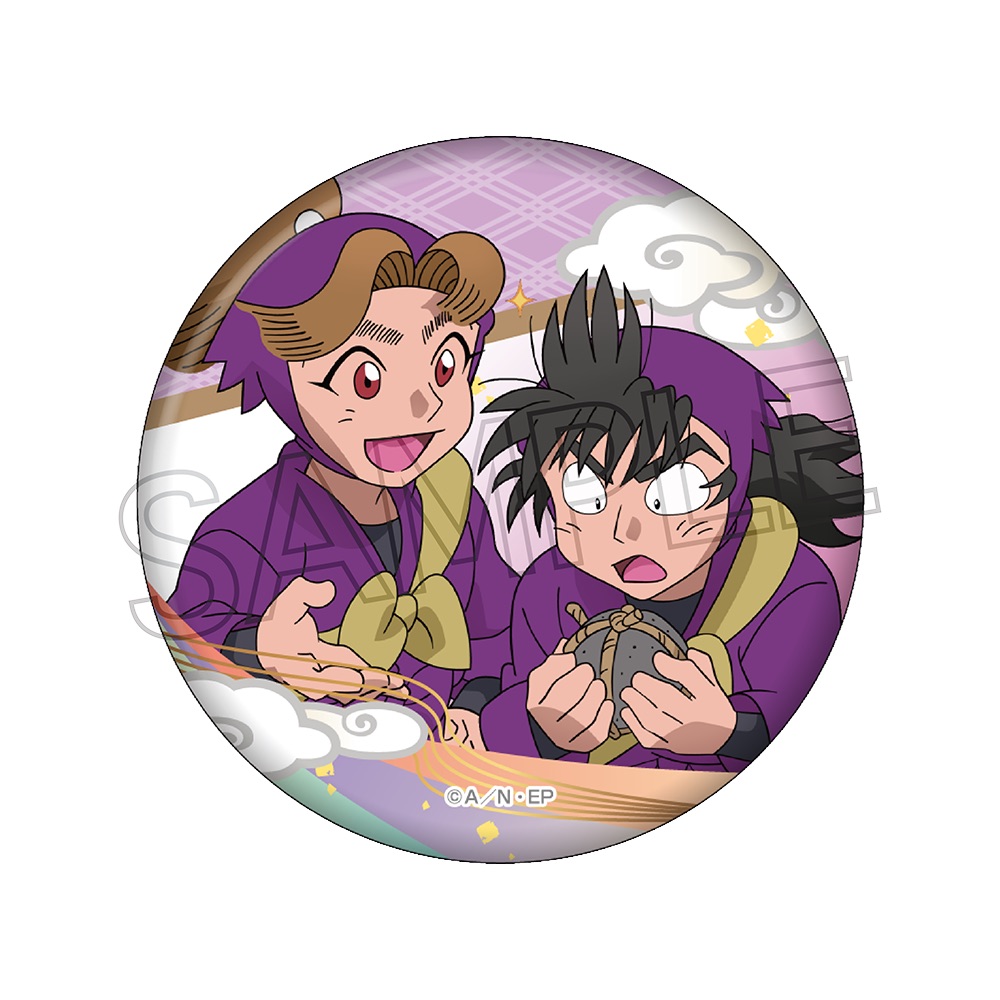 忍たま乱太郎 浜守一郎 原画展 缶バッジ 忍たま乱太郎 浜守一郎 原画展 缶バッジ 忍たま乱太郎 30周年缶