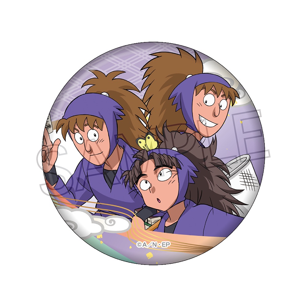 忍たま乱太郎 缶バッジ いろはの段 竹谷＆不破＆鉢屋 | NHK