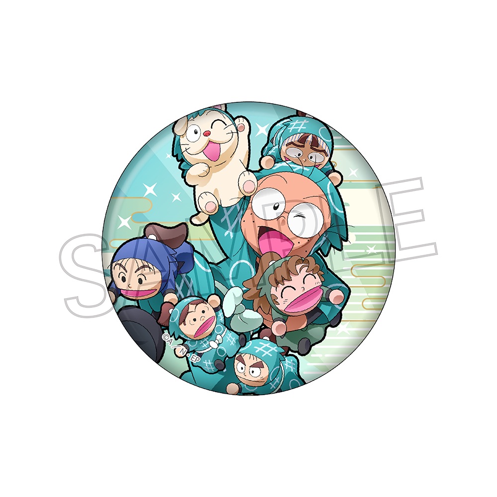 猪名寺乱太郎 缶バッジ 忍たま乱太郎 缶バッジ パペットと一緒 猪名寺乱太郎 | NHK