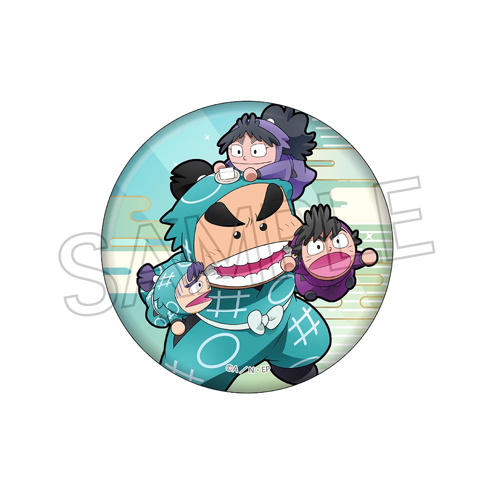 福富しんべヱ 缶バッジ 忍たま乱太郎 缶バッジ パペットと一緒 福富しんべヱ | NHK