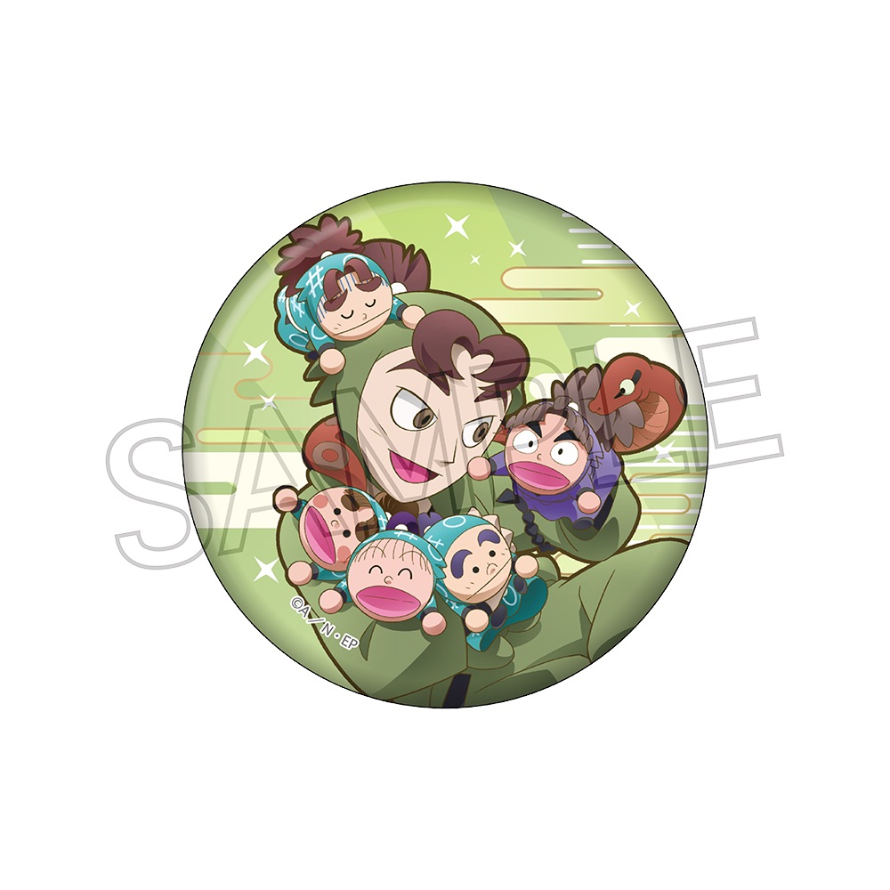 忍たま 缶バッジ 孫兵がいっぱい セレクション 伊賀崎 孫兵 セット ② 忍たま乱太郎 缶バッジ パペットと一緒 伊賀崎孫兵 | NHK キャラクター