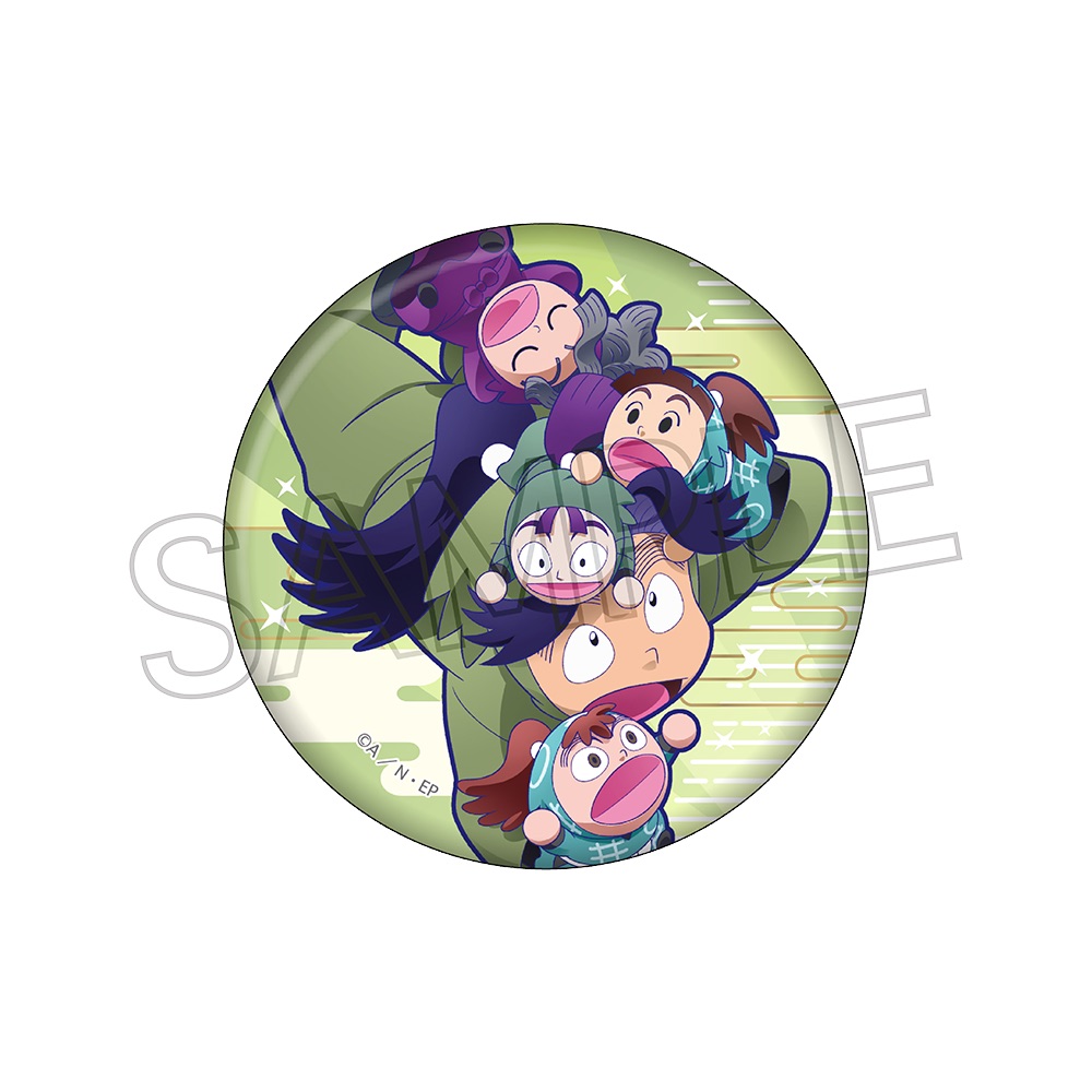 忍たま乱太郎 缶バッジ パペットと一緒 浦風藤内 | NHK キャラクター