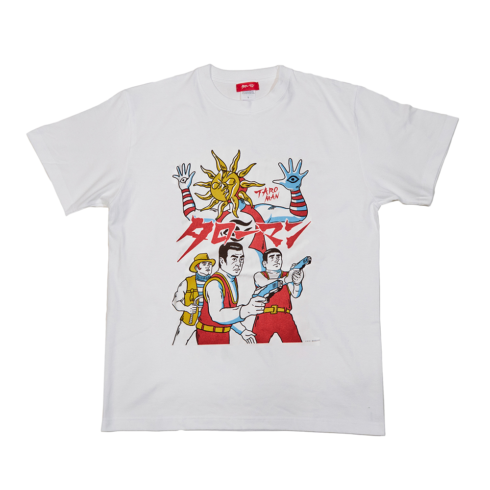 タローマン大万博 完全復刻版 Tシャツ M 超復刻展覧会タローマンT シャツ M | NHK キャラクターショップ