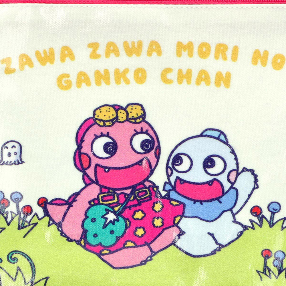 ざわざわ森のがんこちゃん ポーチ(がんこちゃん＆がんぺーちゃん