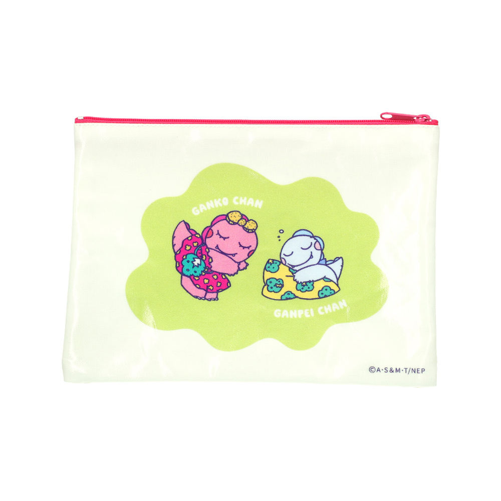 ざわざわ森のがんこちゃん ポーチ(がんこちゃん＆がんぺーちゃん