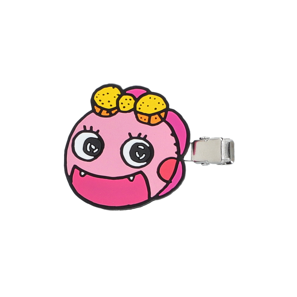 ざわざわ森のがんこちゃん 前髪クリップ(がんこちゃん＆がんぺーちゃん