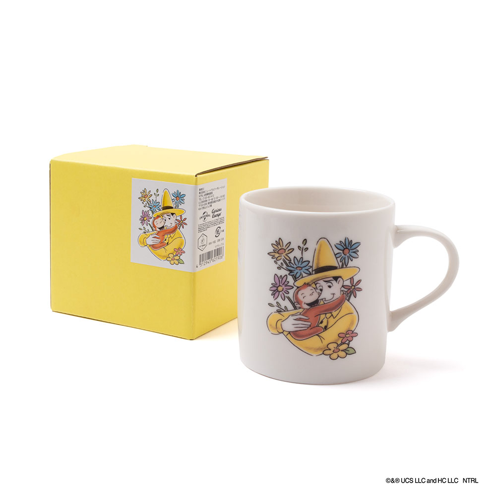 神戸養蜂場×おさるのジョージ マグカップ A | NHK キャラクター