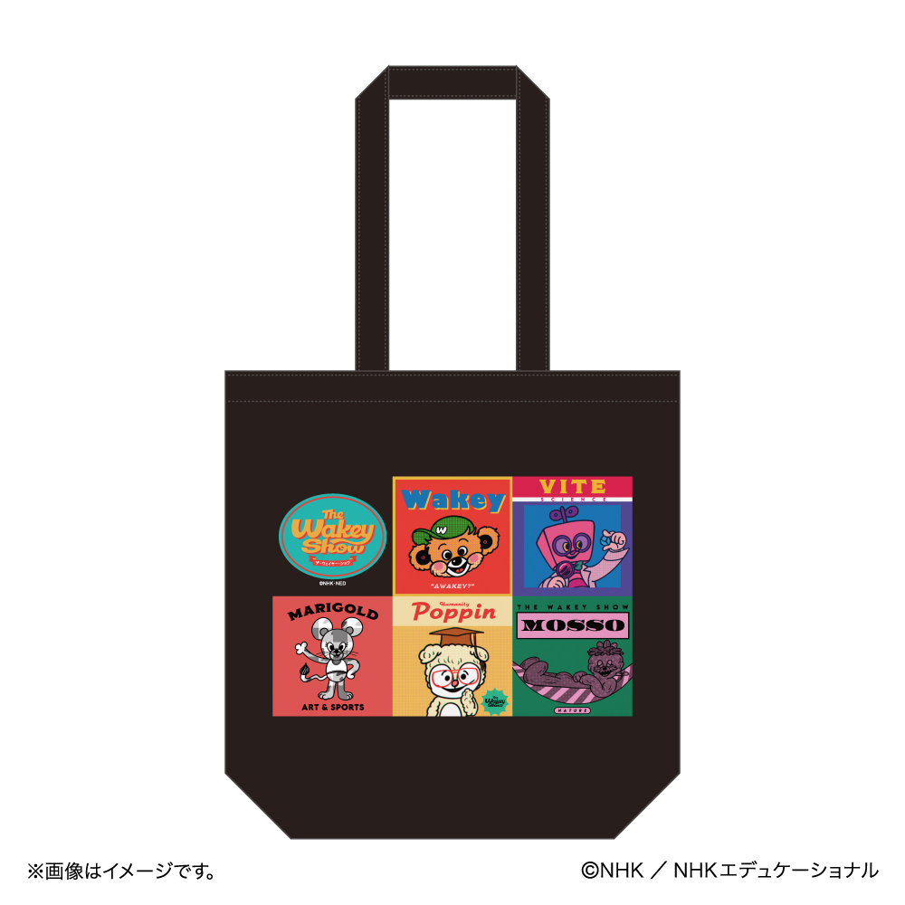 ザ・ウェイキー・ショウ トートバッグ | NHK キャラクターショップ