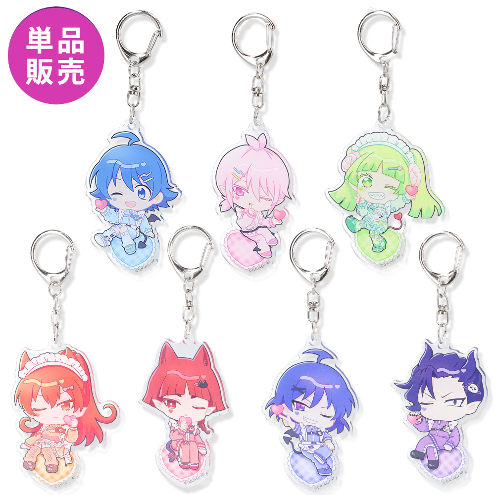 単品】魔入りました！入間くん トレーディング アクリルキーホルダー