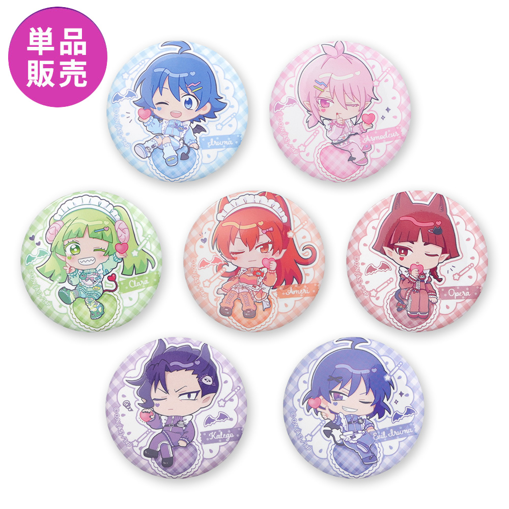 単品】魔入りました！入間くん トレーディング場面写ホログラム缶