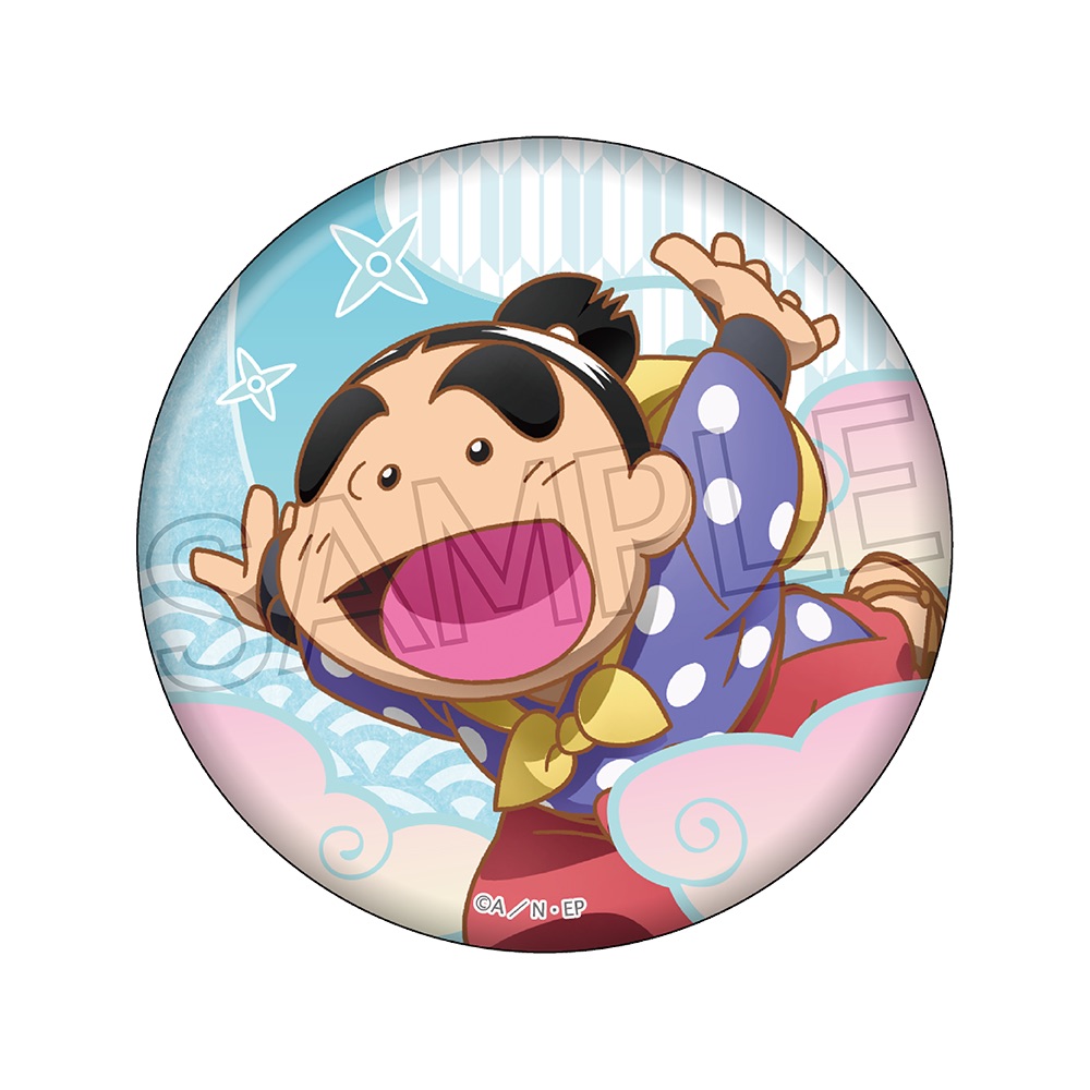 忍たま乱太郎 缶バッジ ー渓流道中ー 福富しんべヱ | NHK キャラクター