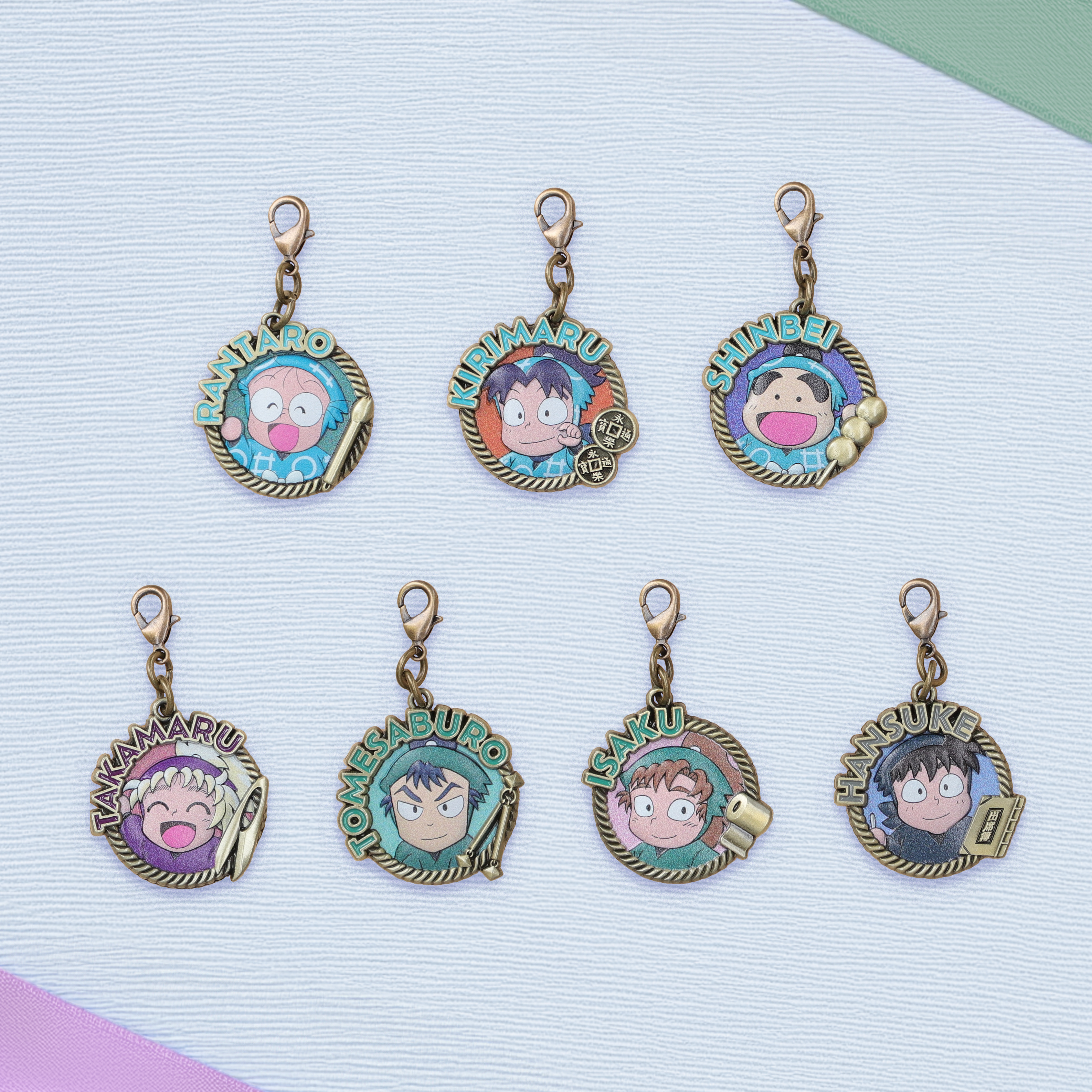 単品】忍たま乱太郎 レリーフメダルチャームコレクション 第三の段