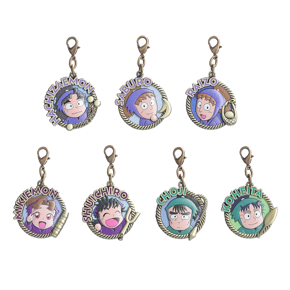 BOX】忍たま乱太郎 レリーフメダルチャームコレクション 第二の段