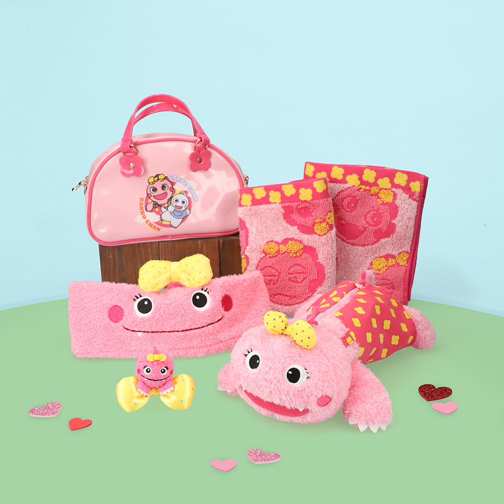 ざわざわ森のがんこちゃん フェイスタオル | NHK キャラクターショップ