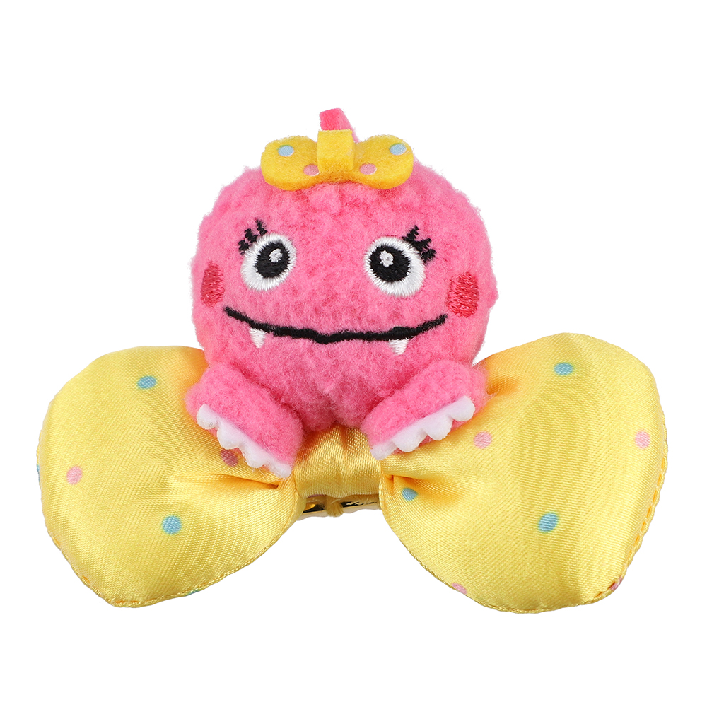 ざわざわ森のがんこちゃん がんこちゃん マスコットリボンヘアクリップ