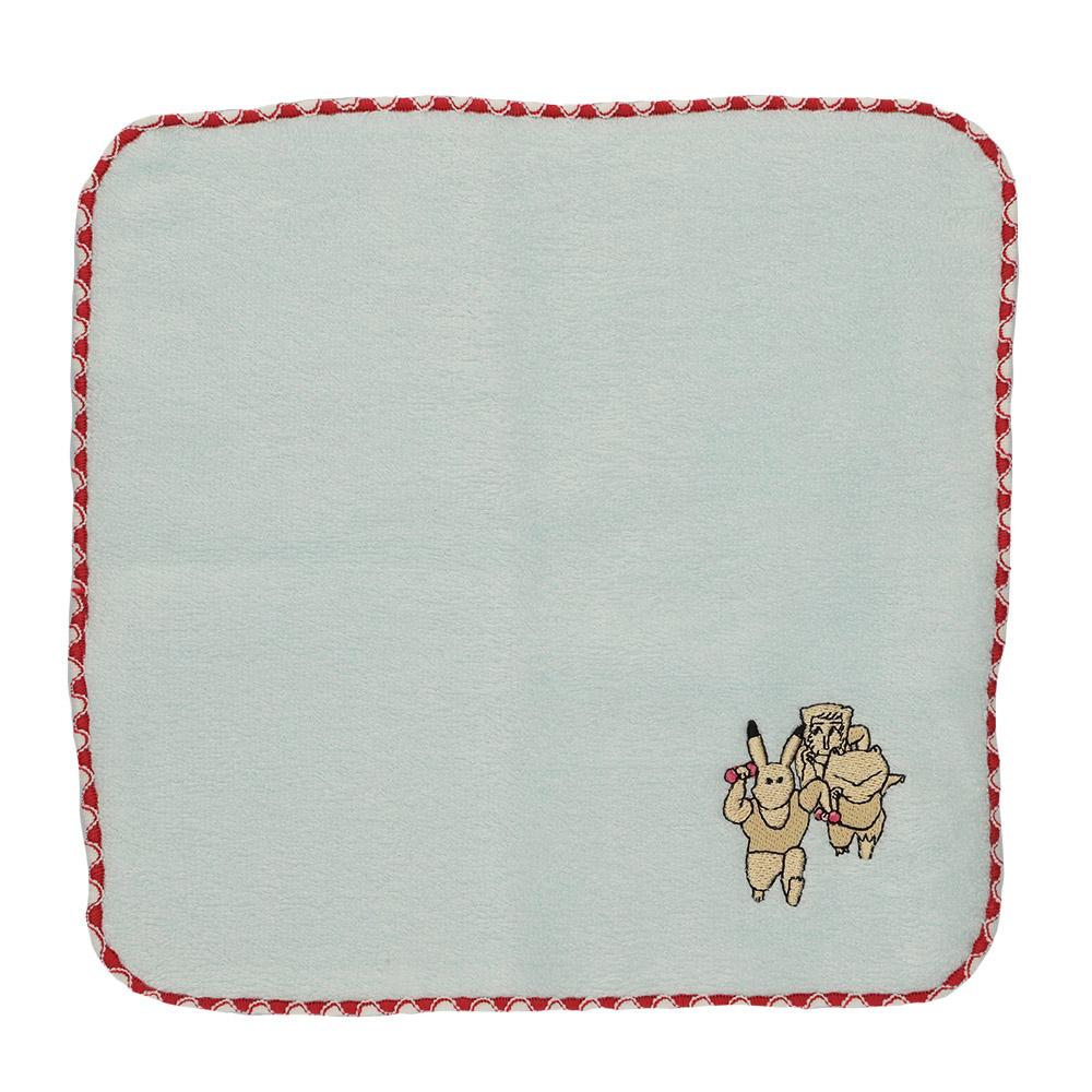 びじゅチューン！刺繍ミニタオル鳥獣戯画ジム | NHK キャラクター