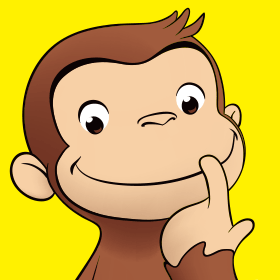 おさるのジョージ アクリルキーホルダー（paint）| NHK キャラクター