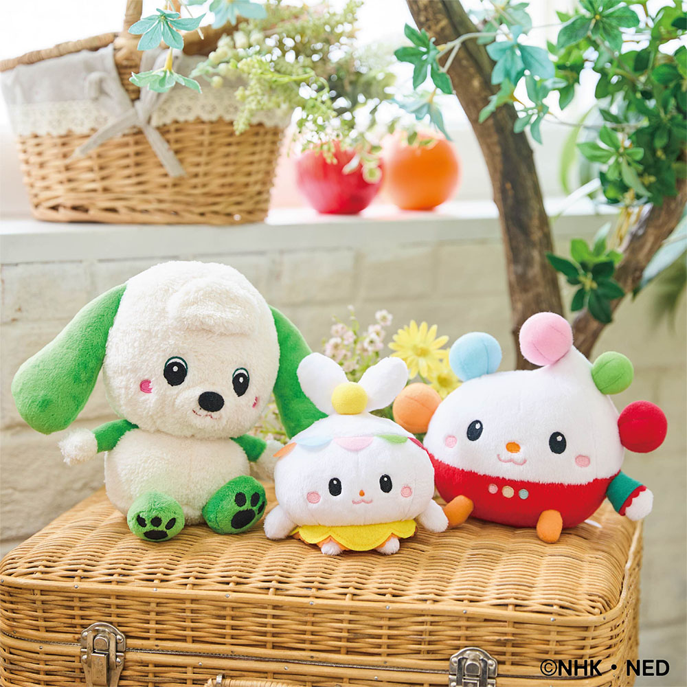 いないいないばあっ！ワンワンとぽぅぽ まぁるぬいぐるみ Sサイズ|NHK