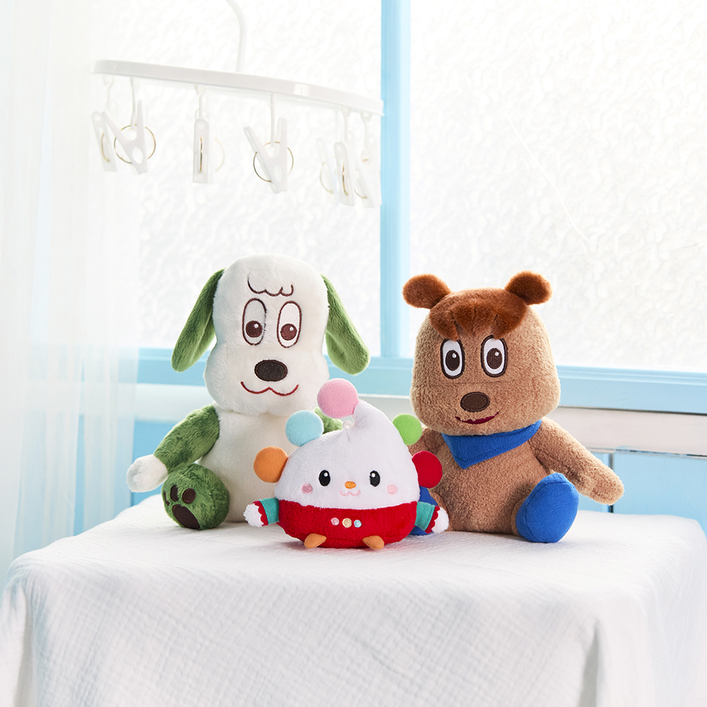 いないいないばあっ！ワンワンとぽぅぽ ぽぅぽ あらえるぬいぐるみ|NHK