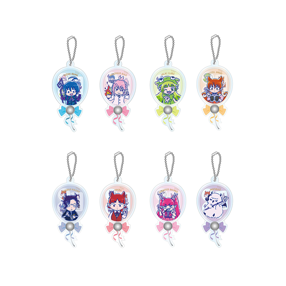 入間くん アスモデウス アリス eチャンスくじ アクリルキーホルダー 魔入りました！入間くん_桜アクリルキーホルダー アスモデウス