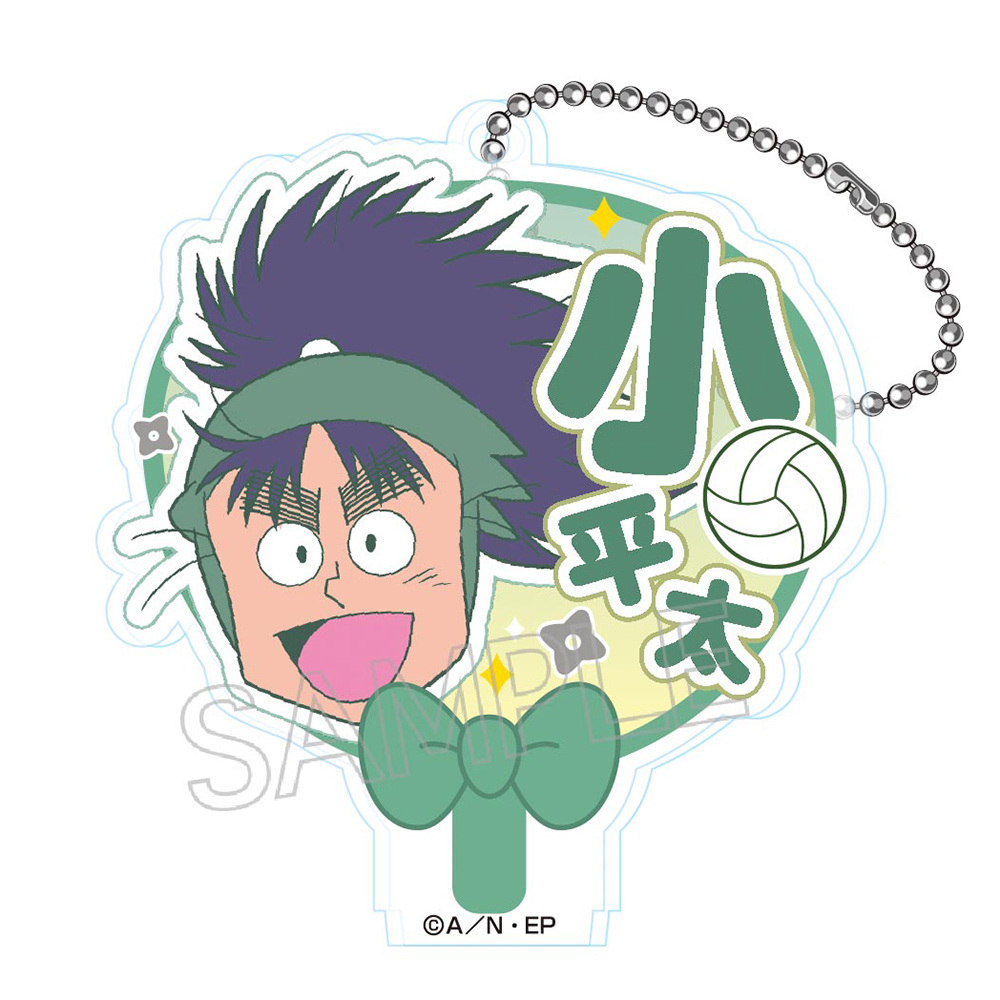 忍たま乱太郎 デコうちわキーチェーンA 単品 全8種|NHK キャラクター