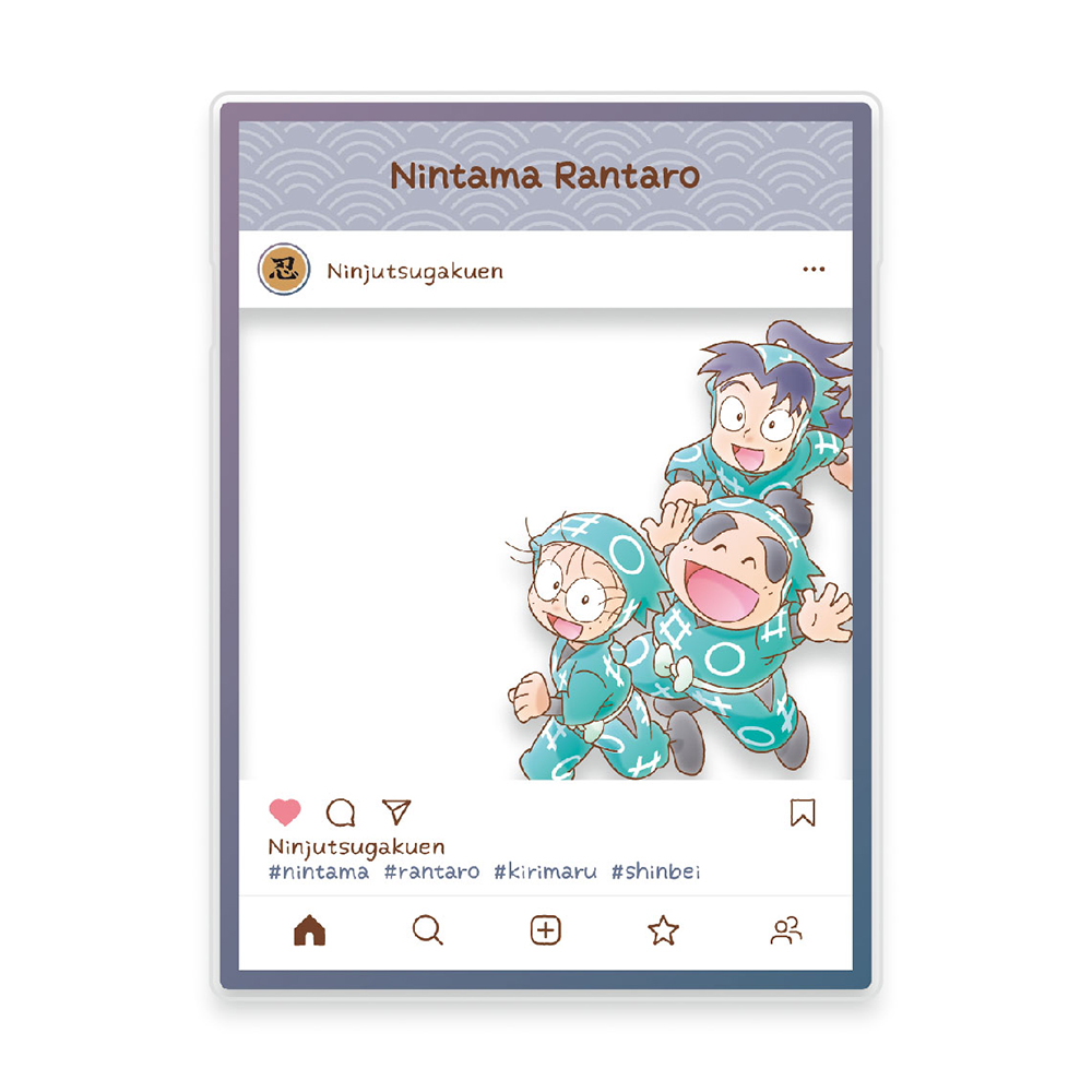 忍たま乱太郎アクリルトレカプレート インスタ風第六弾