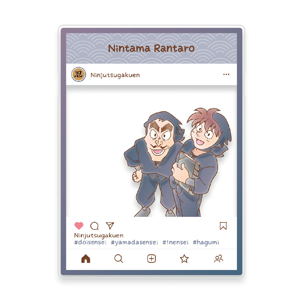 忍たま乱太郎アクリルトレカプレート インスタ風第六弾