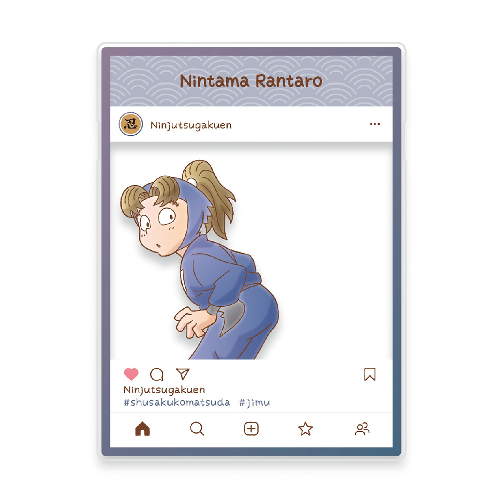 忍たま乱太郎アクリルトレカプレート インスタ風第六弾