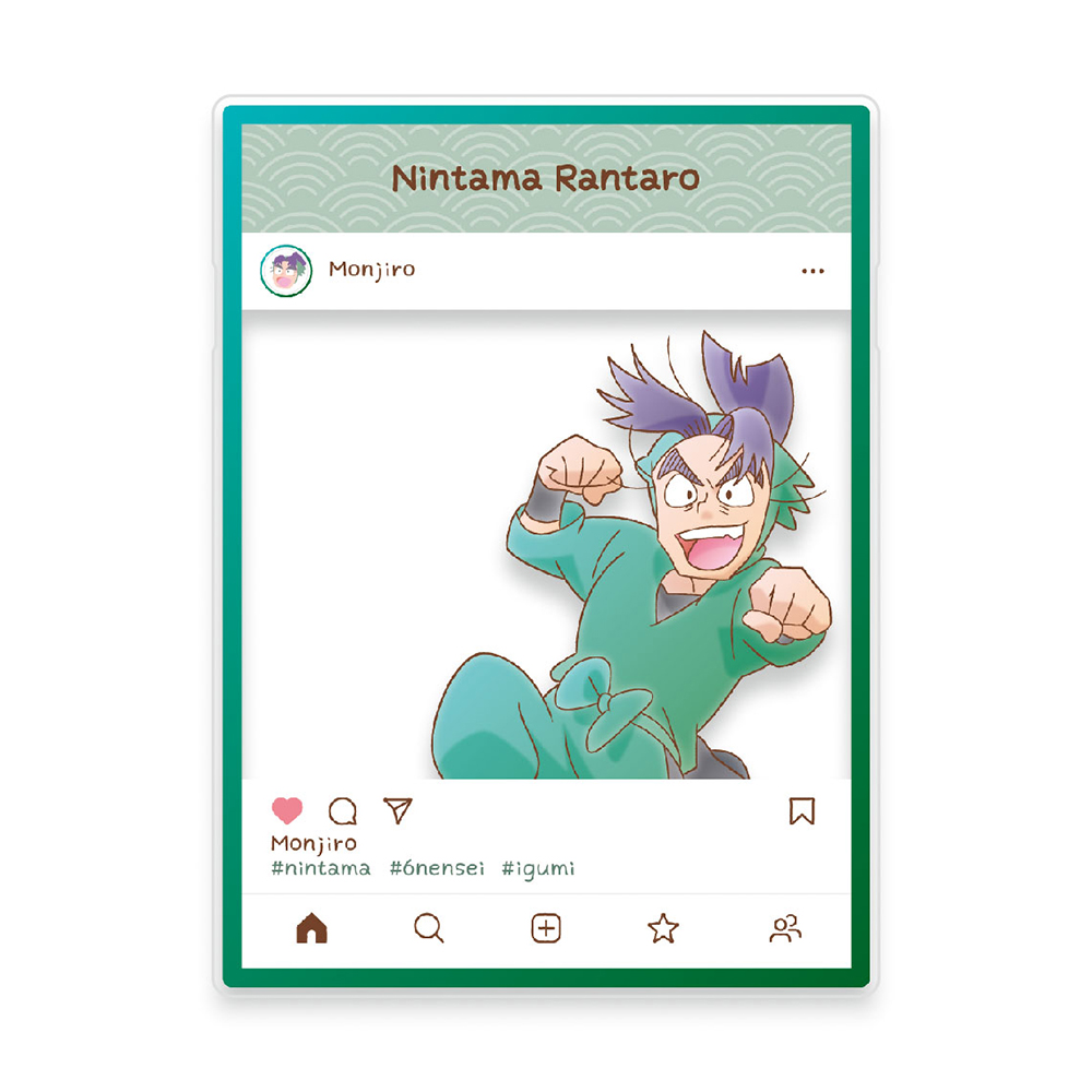 忍たま乱太郎アクリルトレカプレート インスタ風第五弾【シークレット