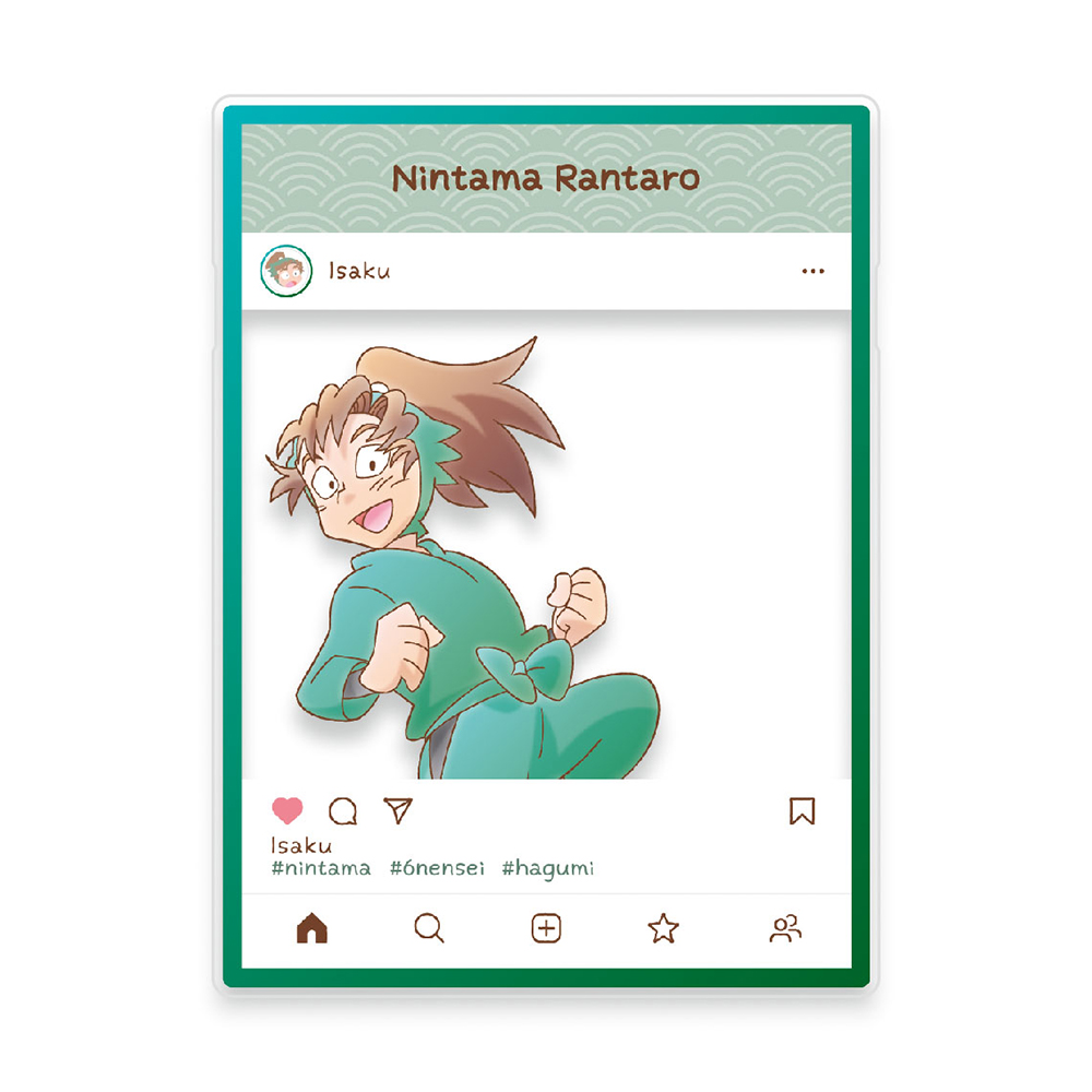 忍たま乱太郎アクリルトレカプレート インスタ風第五弾