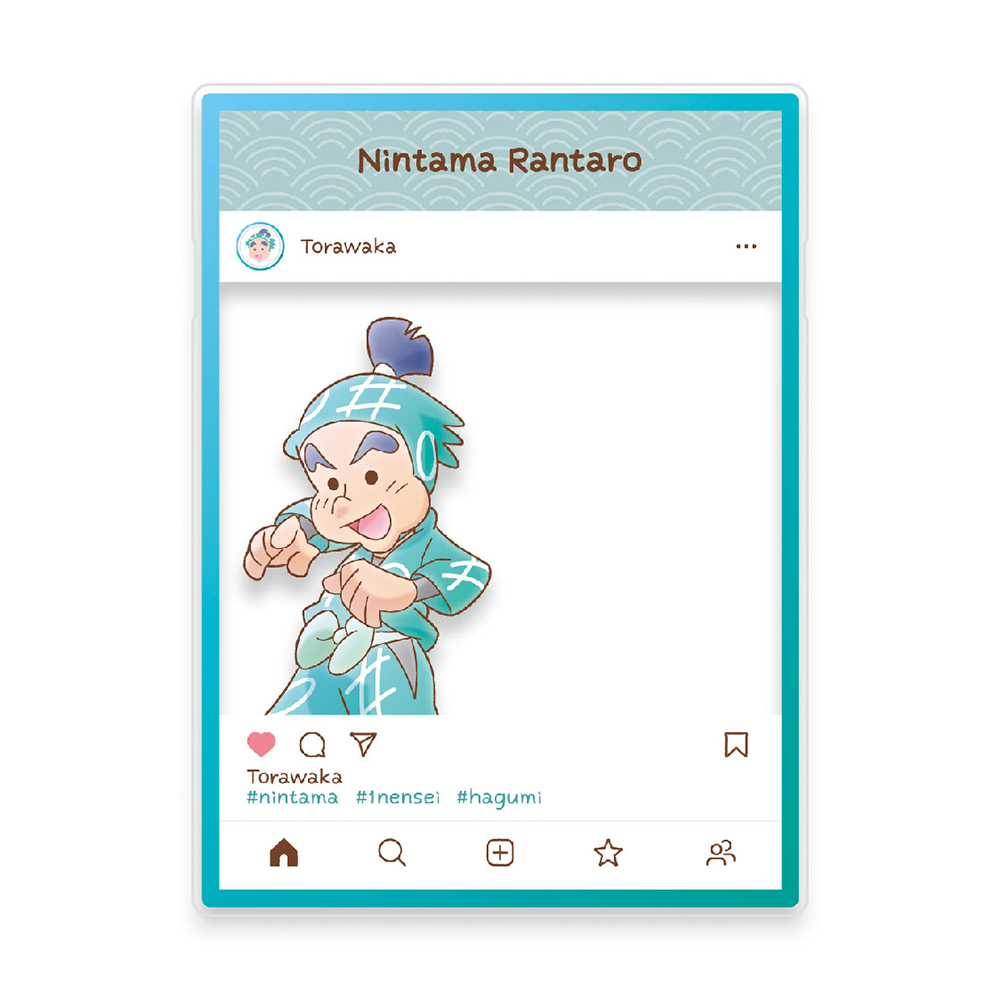 忍たま乱太郎アクリルトレカプレート インスタ風第五弾