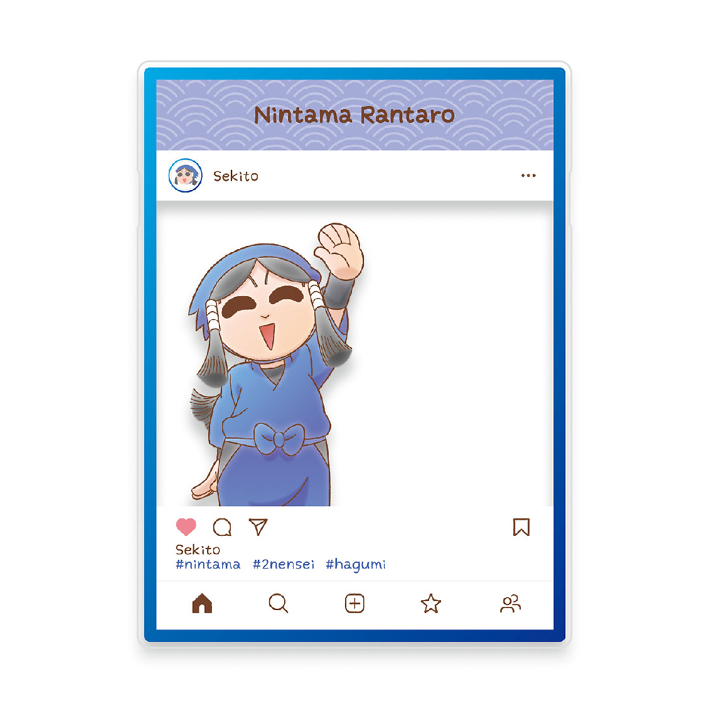 忍たま乱太郎アクリルトレカプレート インスタ風第五弾【シークレット