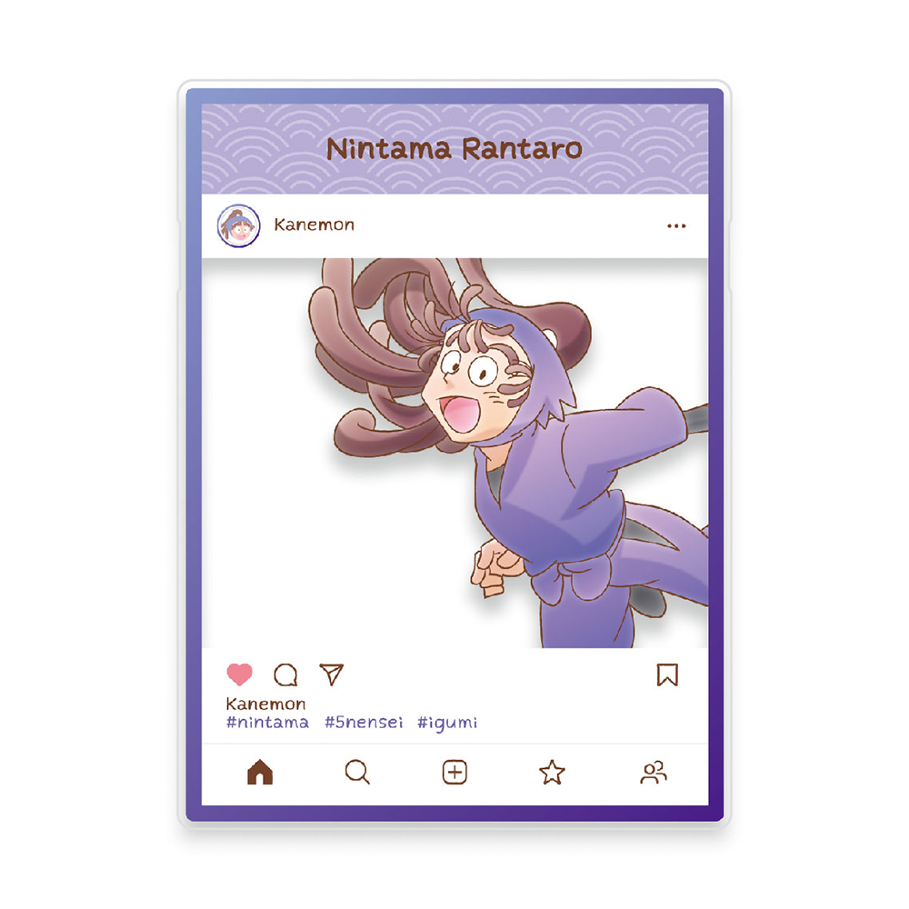 忍たま乱太郎アクリルトレカプレート インスタ風第五弾【シークレット