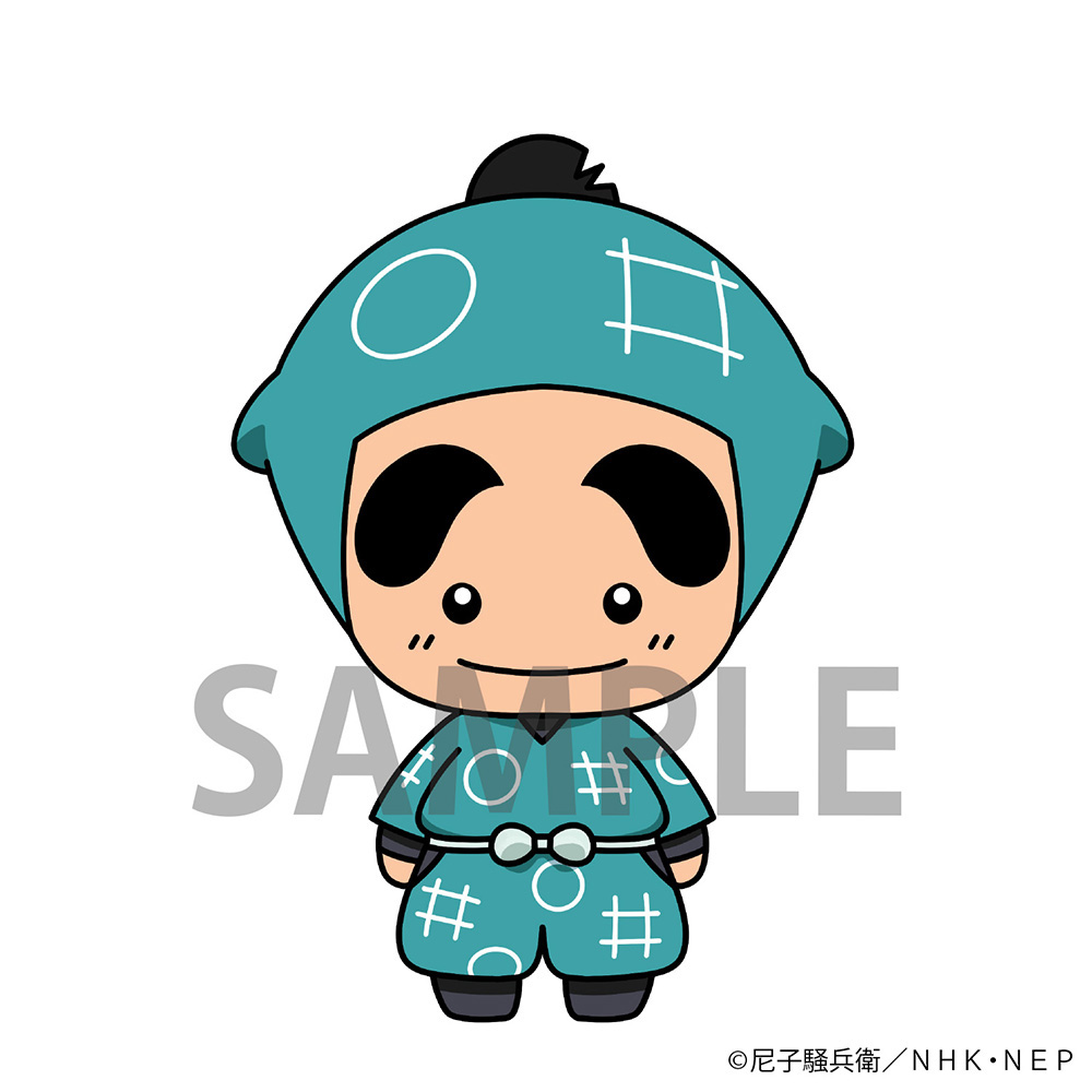 1BOX にょきんと マスコット フィギュア 忍たま乱太郎 Vol.2 全8種 1BOX にょきんと マスコット フィギュア 忍たま乱太郎 Vol.2 全8