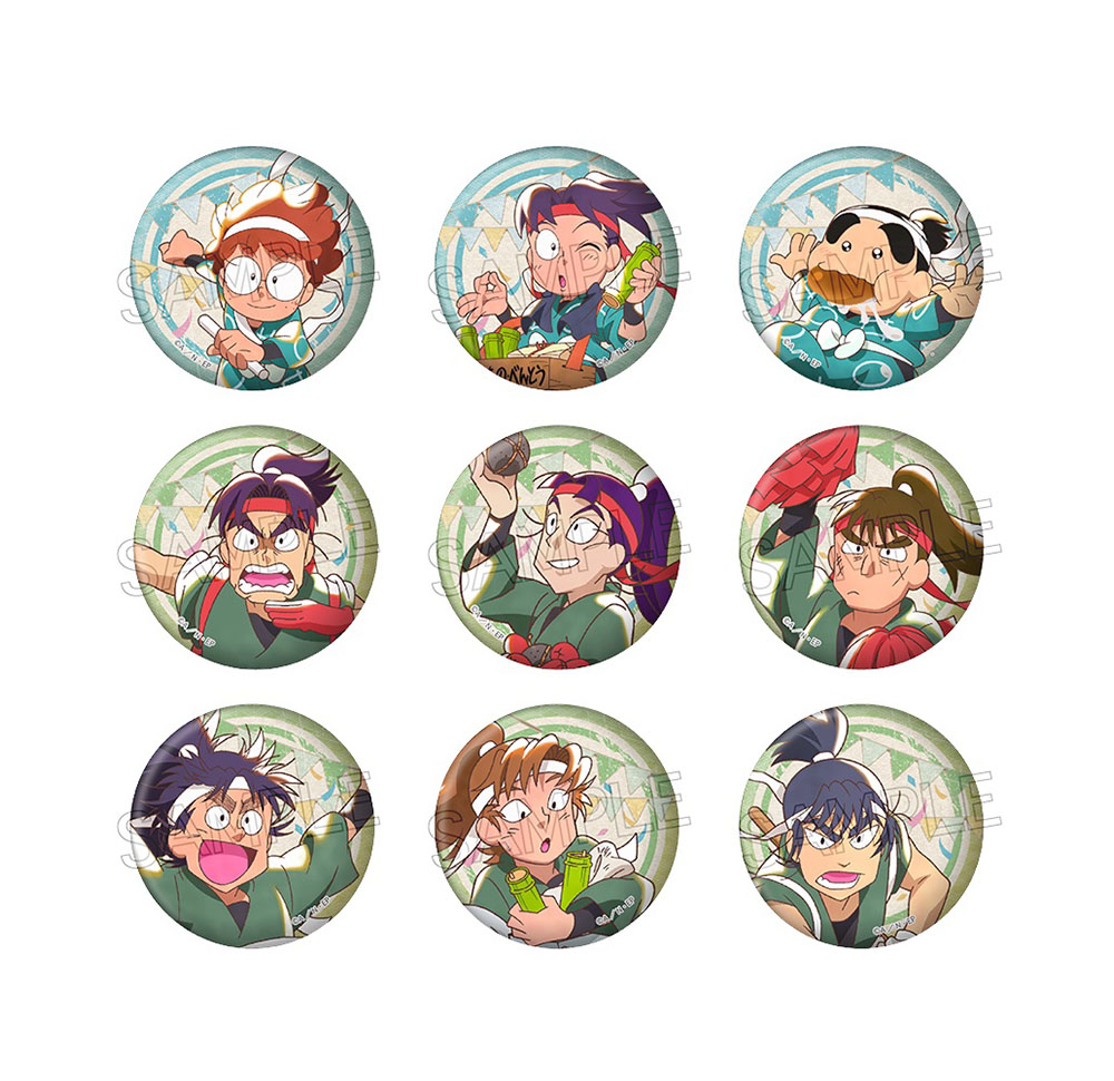 単品】忍たま乱太郎 ヴィンテージシリーズ 缶バッジVol.2 A(全9種