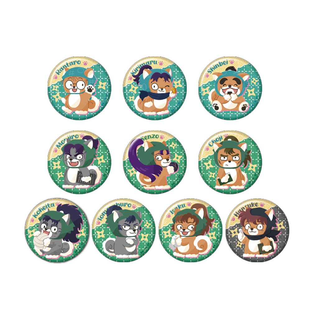 単品】忍たま乱太郎 どうぶつフォーゼ グリッターカンバッジ