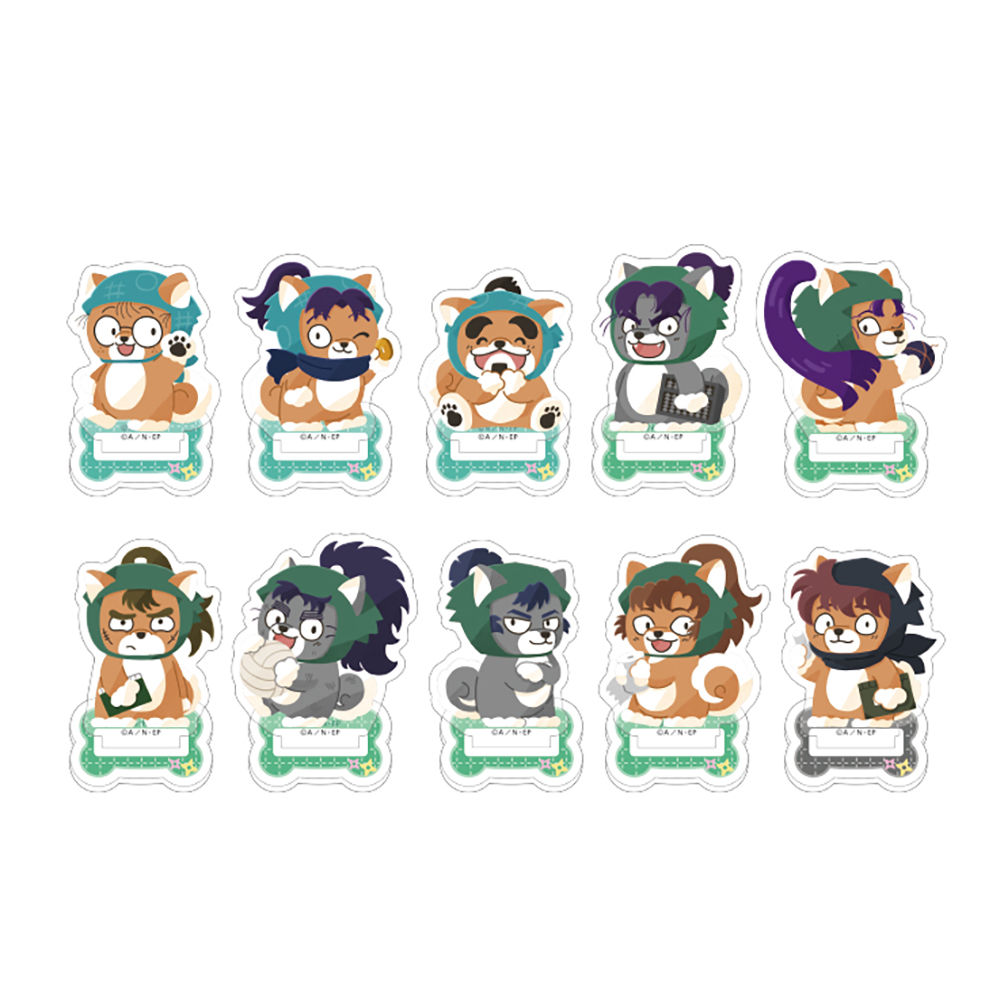 ５BOX★ 忍たま乱太郎　どうぶつフォーゼ　アクリルスタンド 単品】忍たま乱太郎 どうぶつフォーゼ アクリルスタンド (全10種