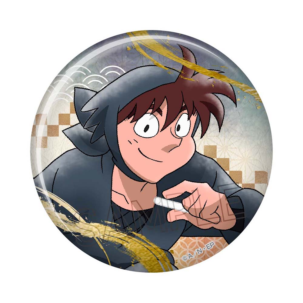 忍たま乱太郎　土井半助　天鬼　缶バッジ 劇場版 忍たま乱太郎ドクタケ忍者隊 最強の軍師 缶バッジセット