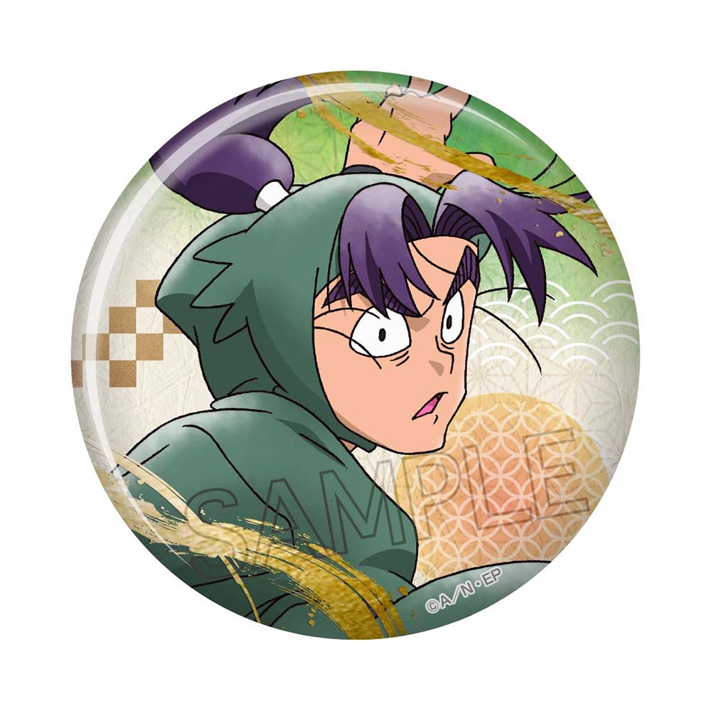 ミ*ブ様 忍たま乱太郎 潮江 缶バッジ 忍たま乱太郎 箔押し缶バッジ 潮江文次郎 | NHK キャラクター