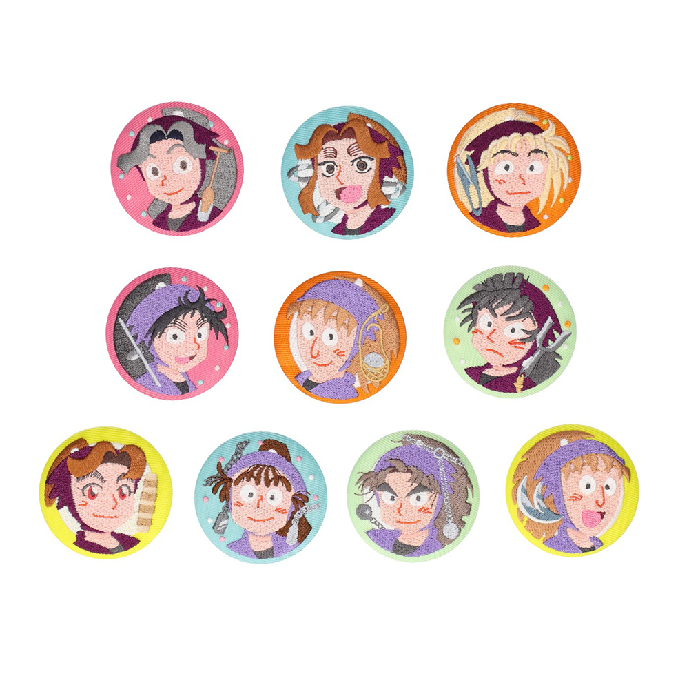 忍たま乱太郎 刺繍缶バッジコレクション（刺繍記章収集第二の段