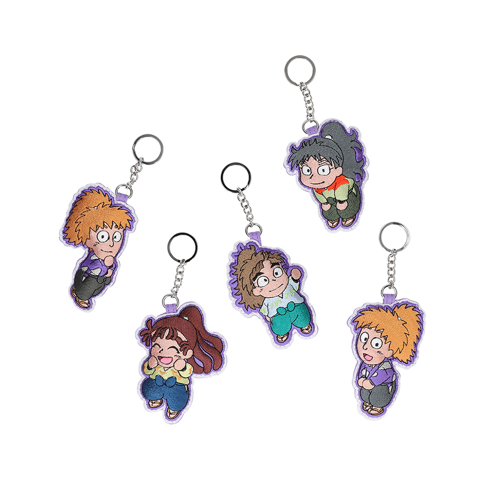 忍たま乱太郎 刺繍キーホルダー 竹谷八左ヱ門 NHK キャラクター
