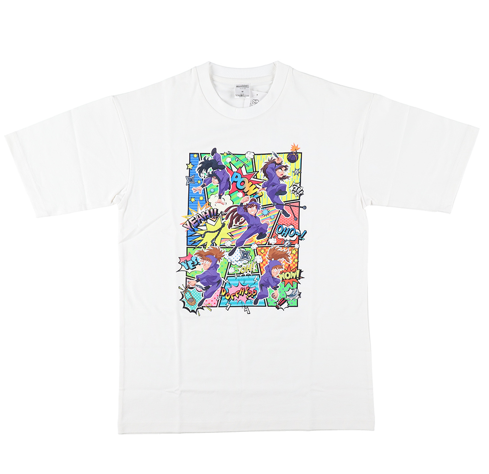 忍たま乱太郎 アメコミ風Tシャツ 五年生 L|NHK キャラクターショップ