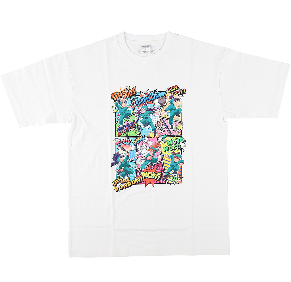 忍たま乱太郎 アメコミ風Tシャツ 六年生 L|NHK キャラクターショップ