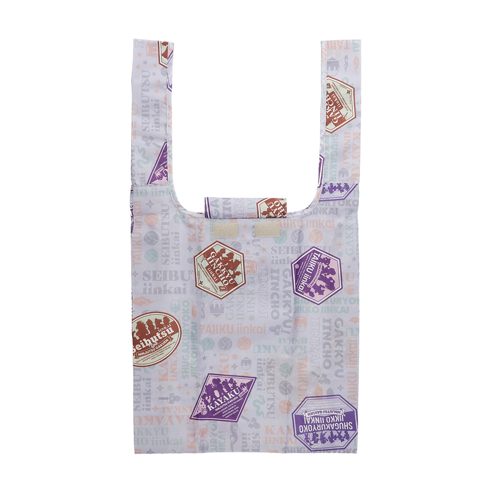 忍たま乱太郎巻物風エコバッグ（体育委員会・生物委員会・火薬委員会