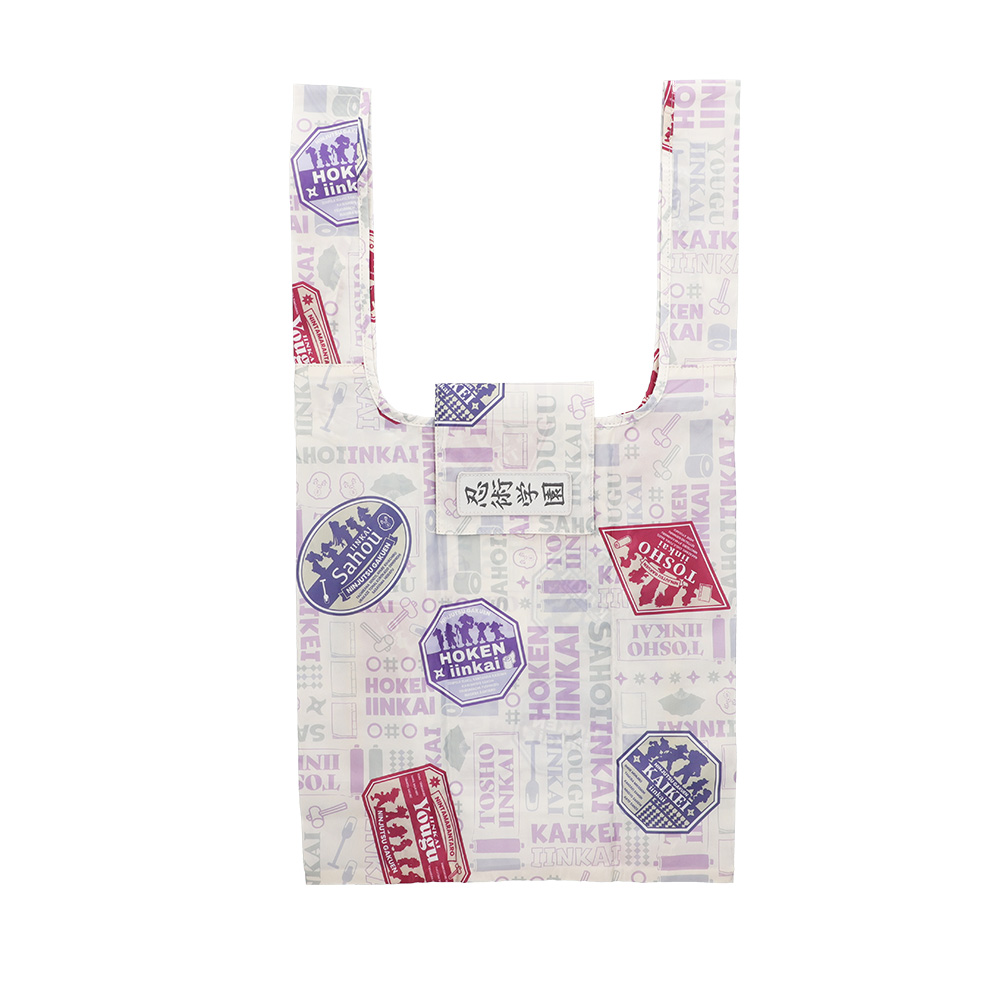 忍たま乱太郎巻物風エコバッグ（会計委員会・保健委員会・作法委員会